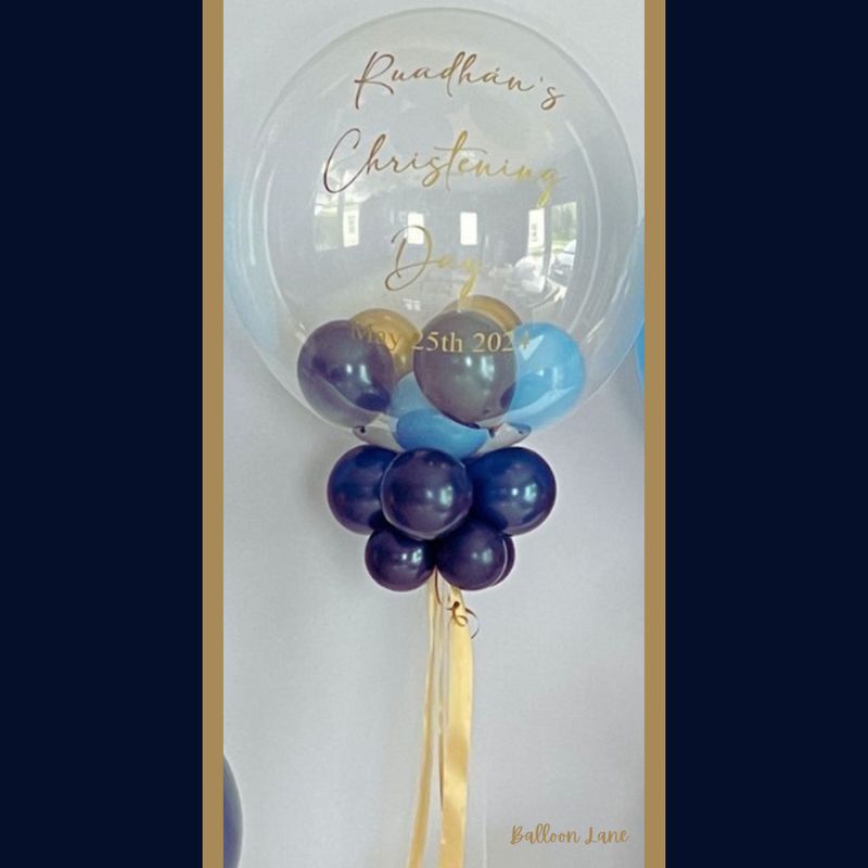 Personalised bubble balloon - Option 20