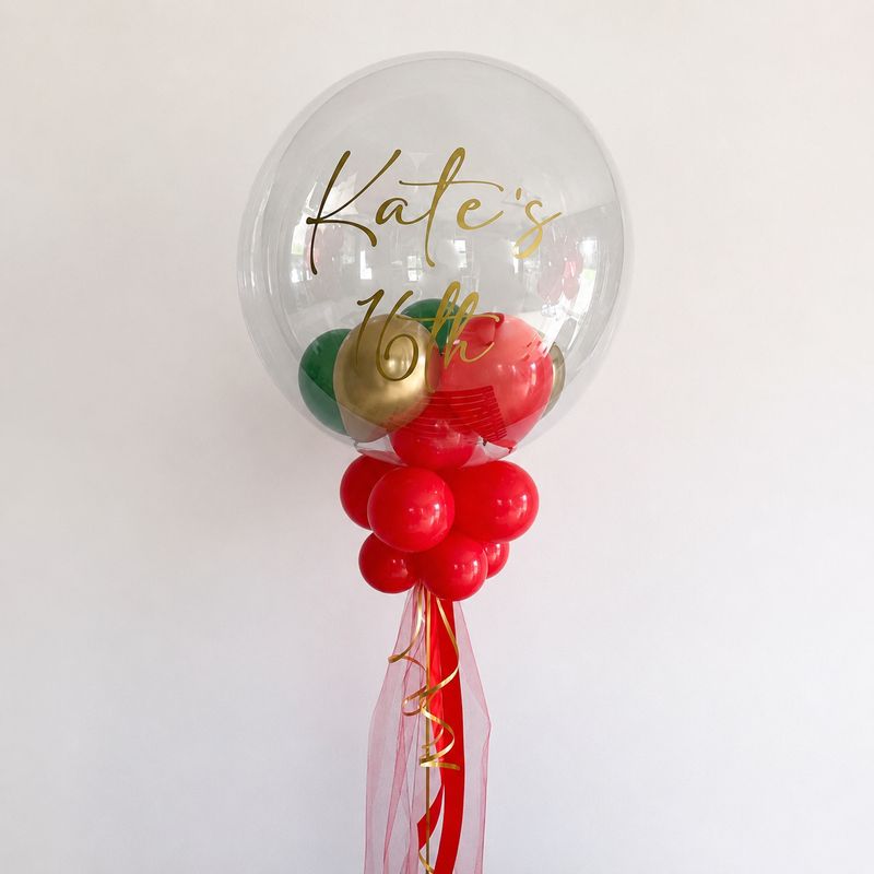 Personalised Bubble Balloon - Option 22