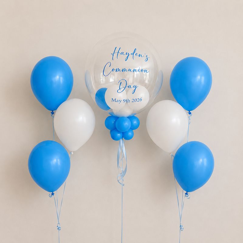 Personalised Bubble Balloon Set - Option 21