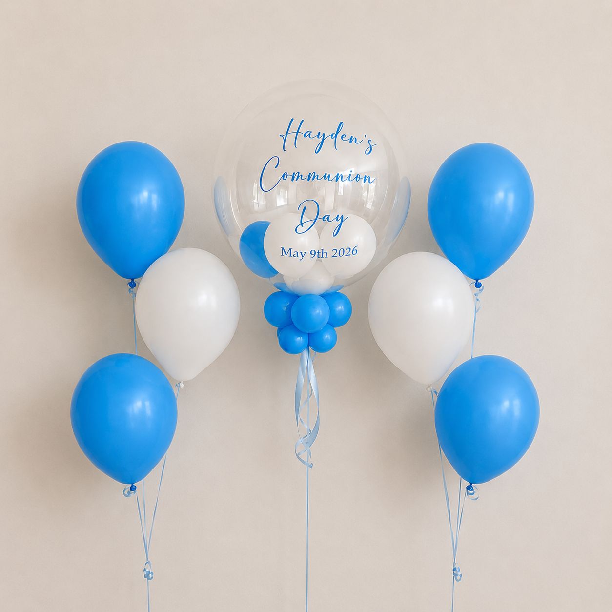 Personalised Bubble Balloon Set - Option 21