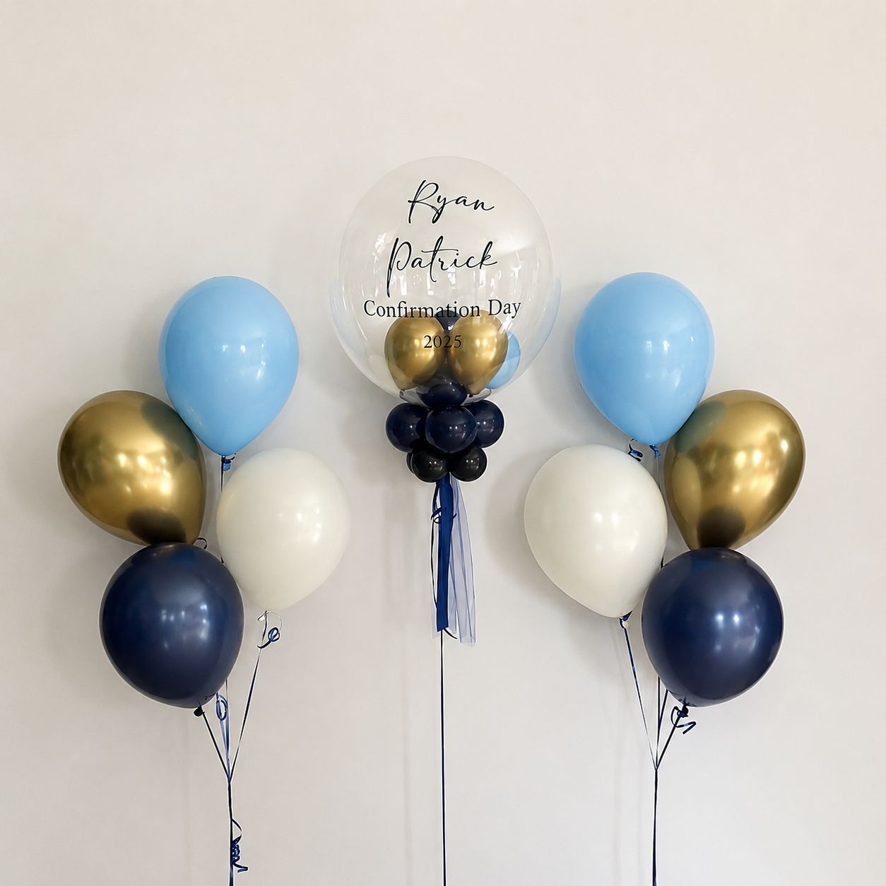 Personalised Bubble Balloon Set - Option 24
