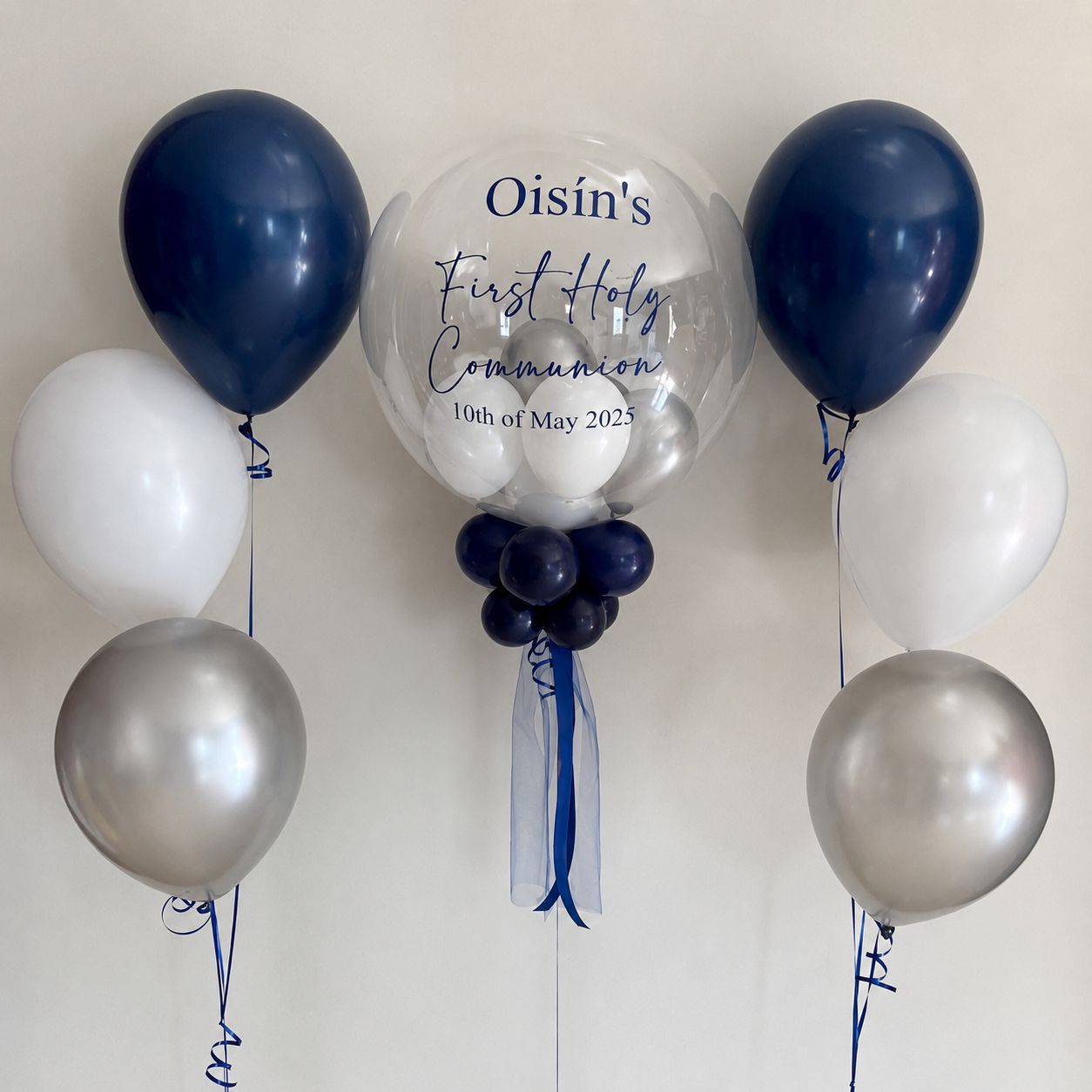 Personalised Bubble Balloon Set - Option 25