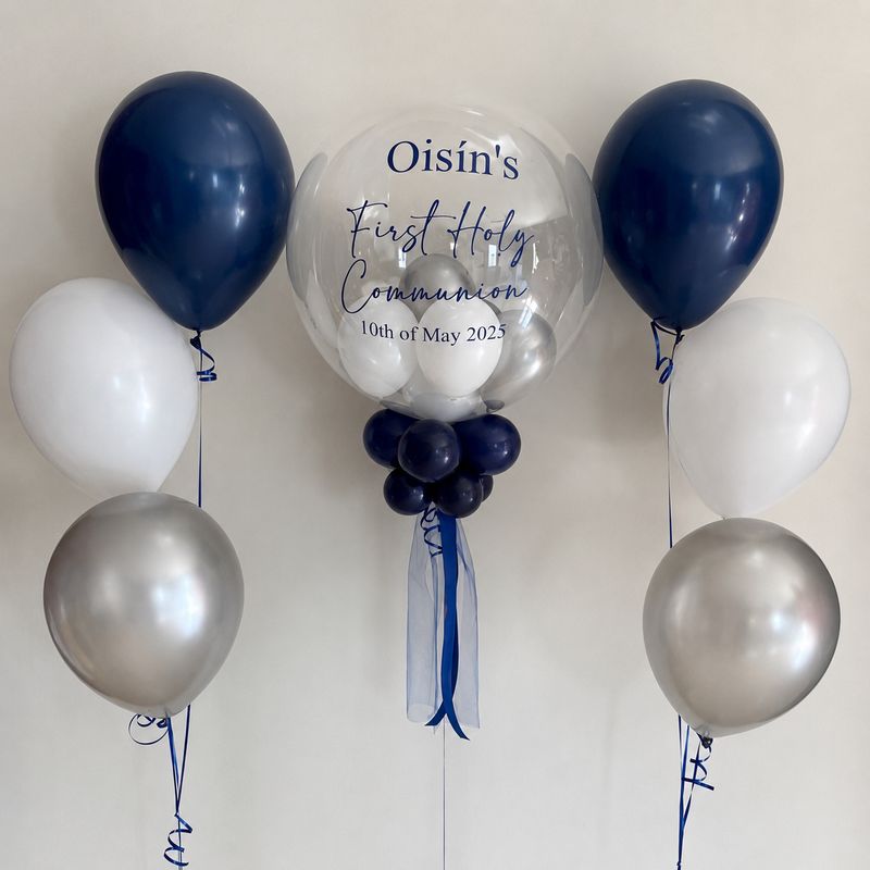 Personalised Bubble Balloon Set - Option 25
