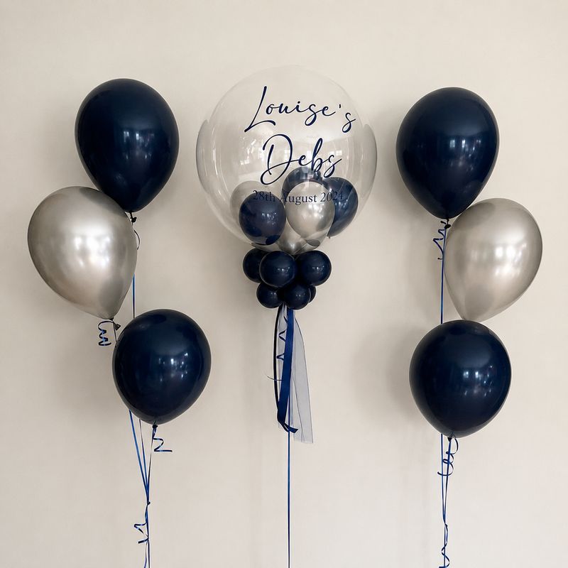 Personalised Bubble Balloon Set - Option 30