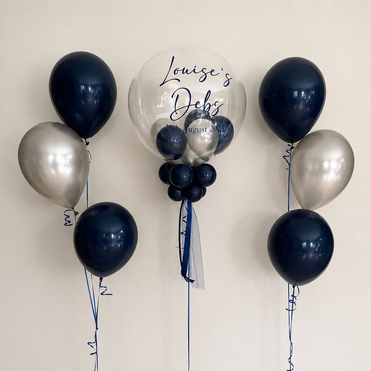 Personalised Bubble Balloon Set - Option 30