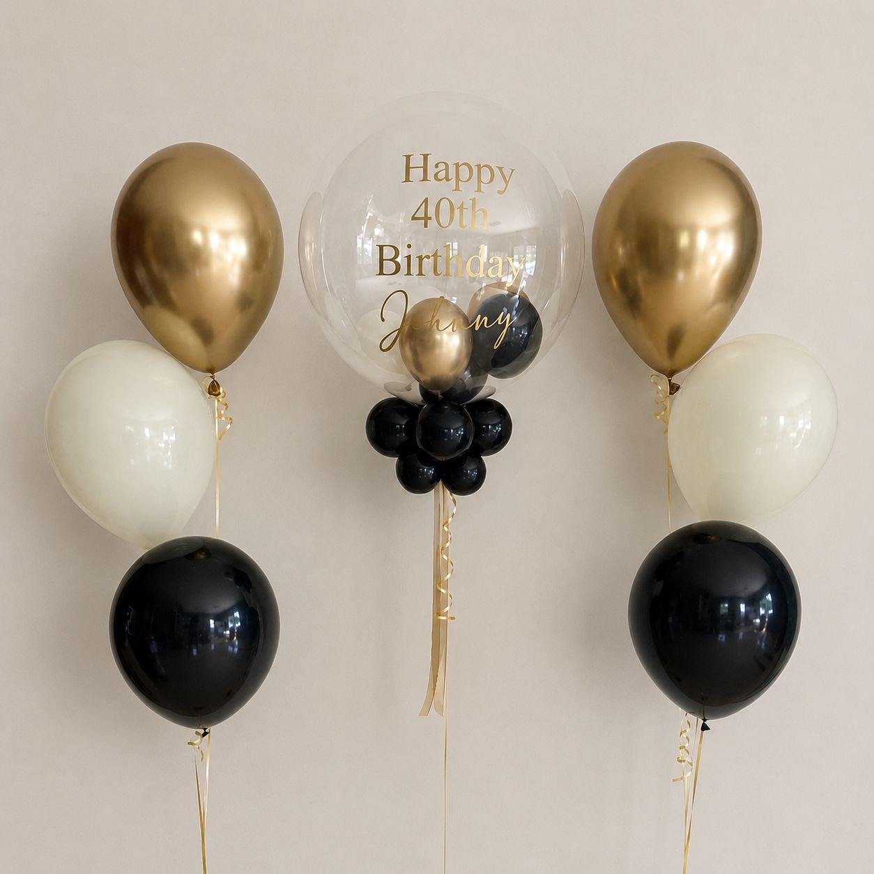 Personalised Bubble Balloon Set - Option 2