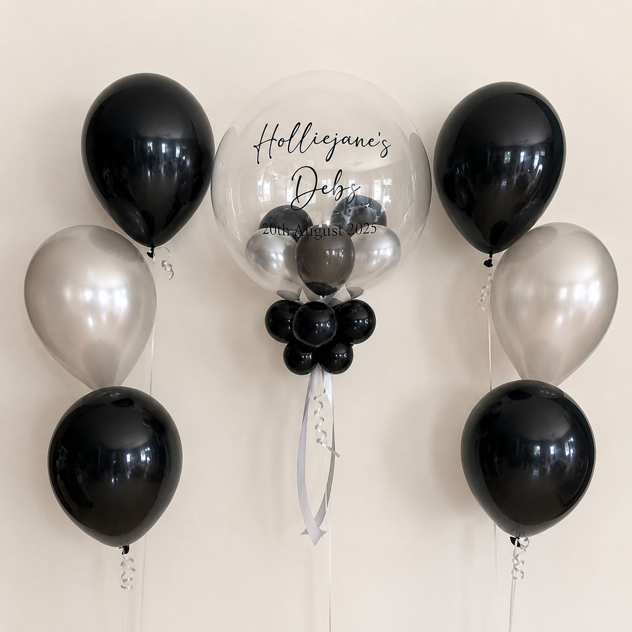 Personalised Bubble Balloon Set - Option 10