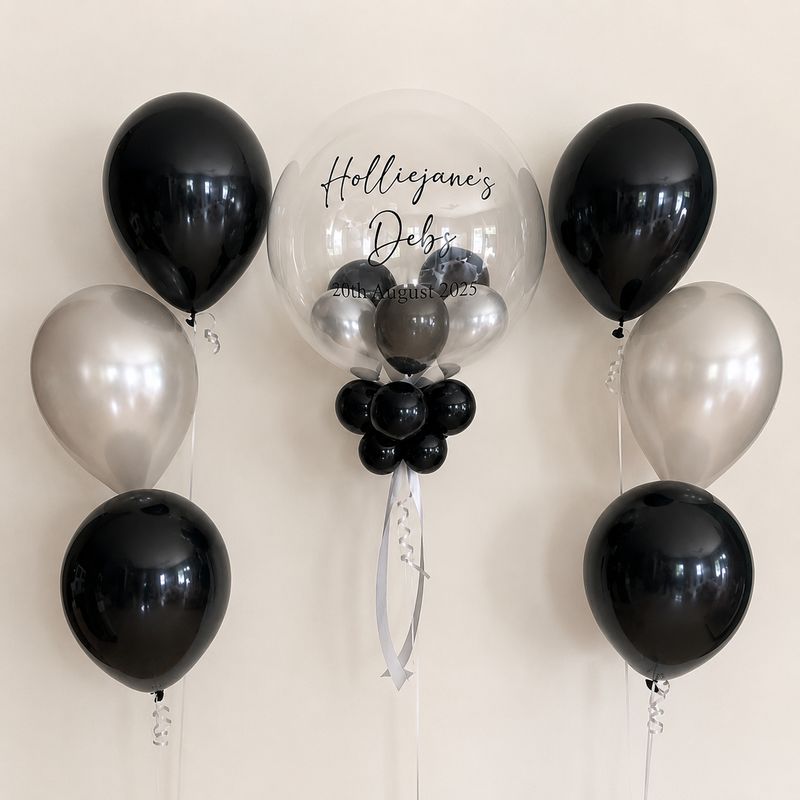 Personalised Bubble Balloon Set - Option 10