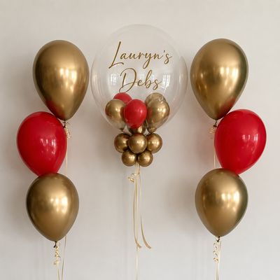 Personalised Bubble Balloon Set - Option 4