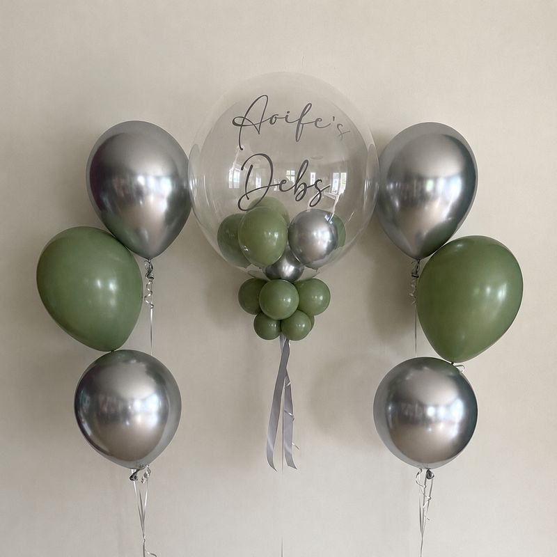 Personalised Bubble Balloon Set - Option 6