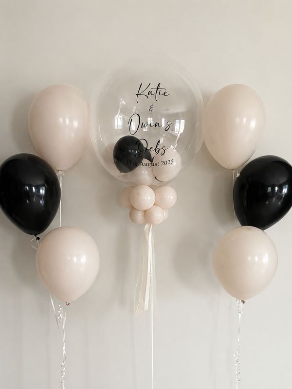 Personalised Bubble Balloon Set - Option 8