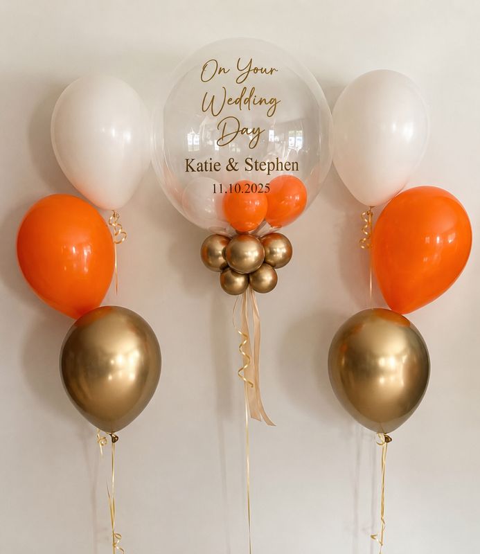 Personalised Bubble Balloon Set - Option 31