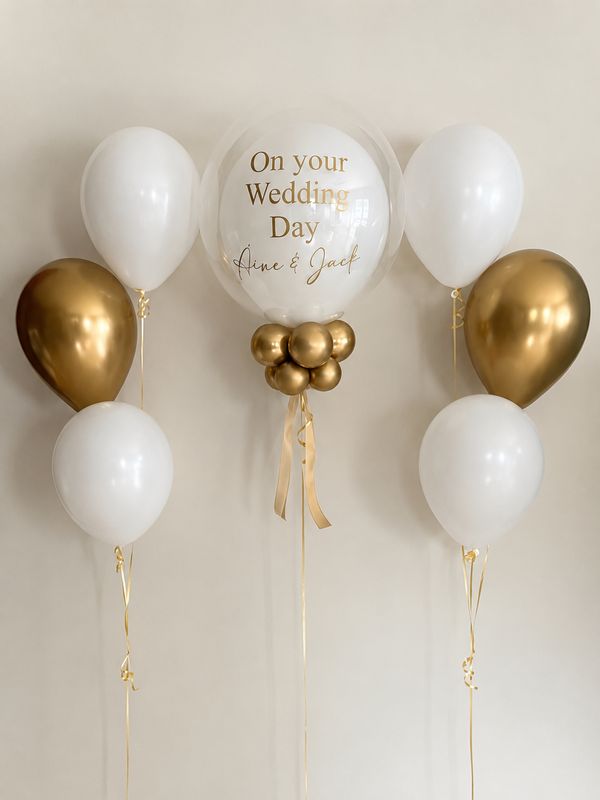 Personalised Bubble Balloon Set - Option 34