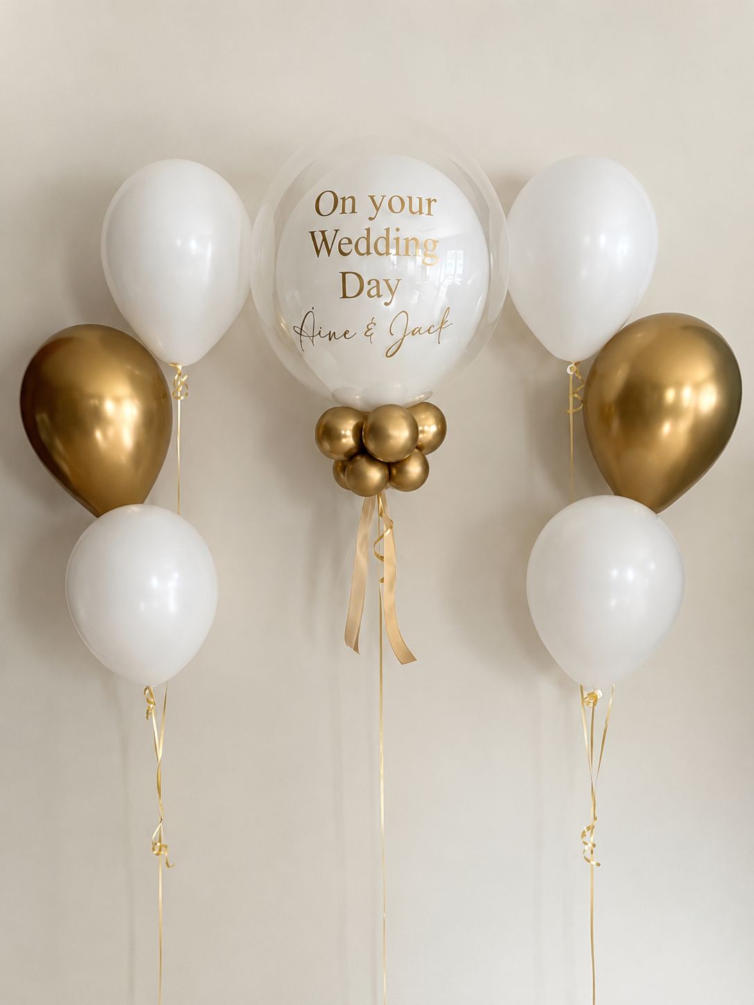 Personalised Bubble Balloon Set - Option 34