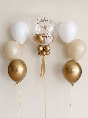 Personalised Bubble Balloon Set - Option 32