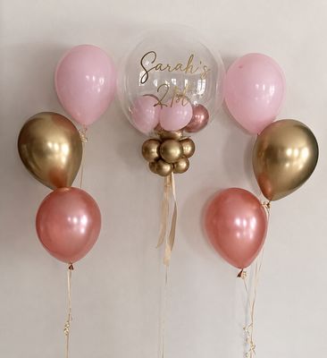 Personalised Bubble Balloon Set - Option 35