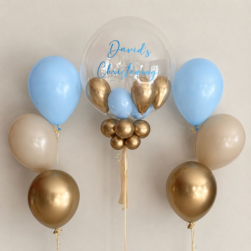 Personalised Bubble Balloon Set - Option 36