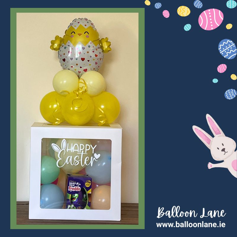 Yellow chick box - Easter Egg included