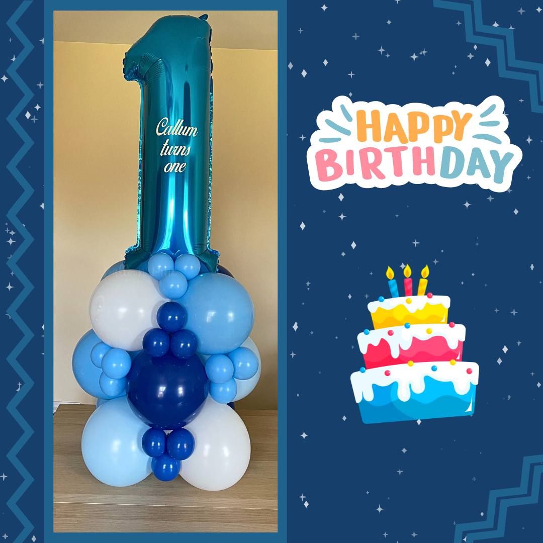 Number tower - single.