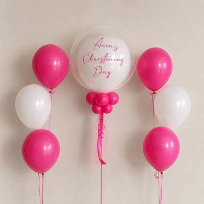 Personalised Bubble Balloon Set - Option 38