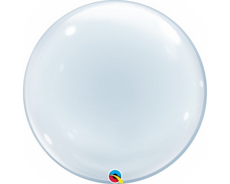 Personalised bubble balloon - large internal balloon