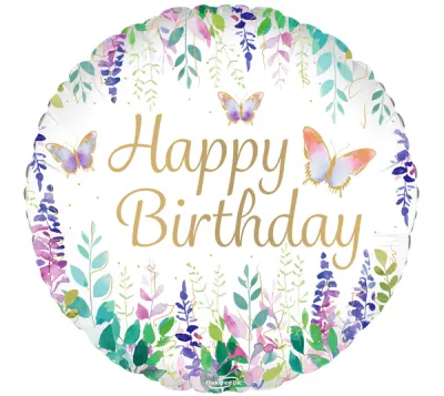 Happy Birthday -  Butterfly