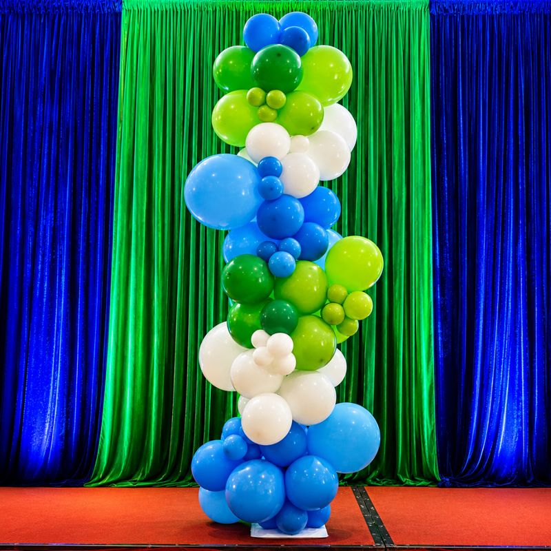 Organic Balloon Column Hire