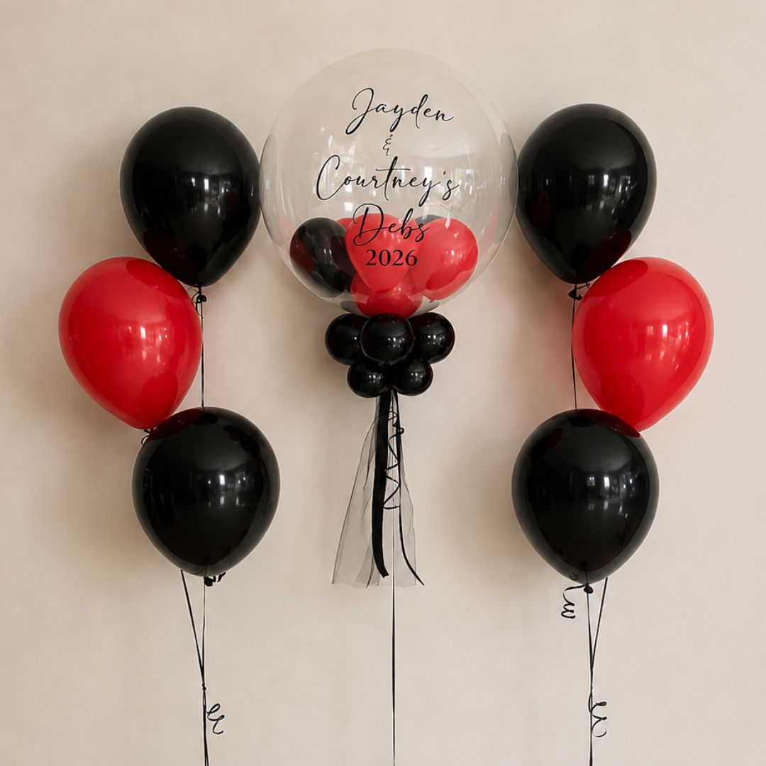 Personalised Bubble Balloon Set - Option 41