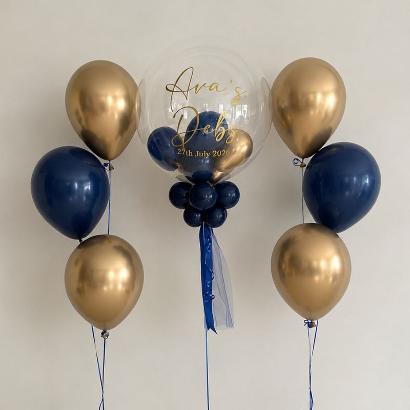 Personalised Bubble Balloon Set - Option 40