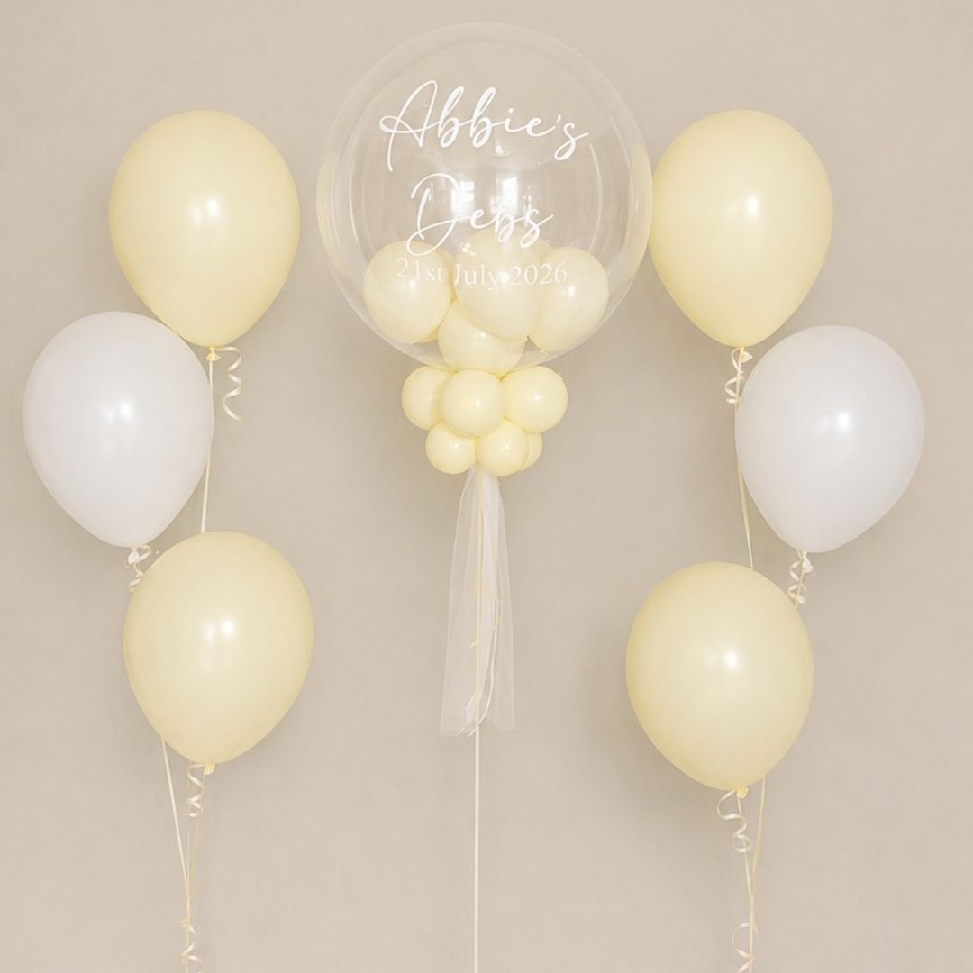 Personalised Bubble Balloon Set - Option 43