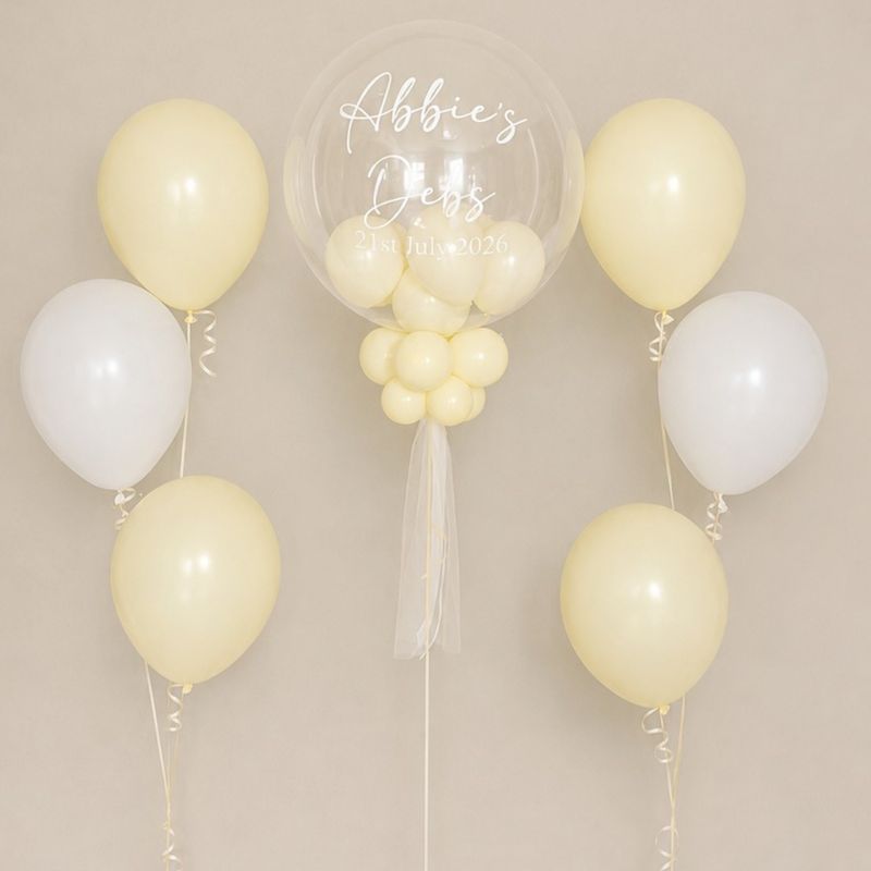 Personalised Bubble Balloon Set - Option 43