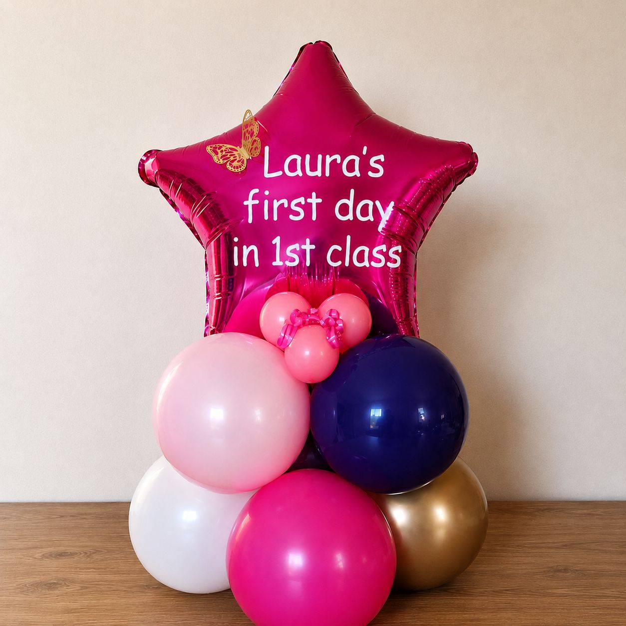 Back to School balloon stack
