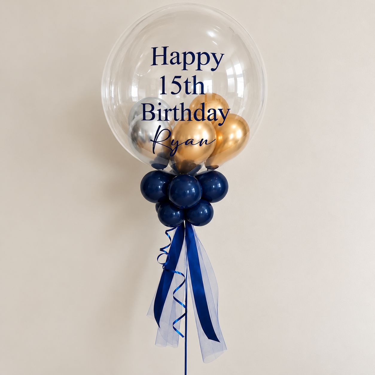 Personalised Bubble Balloon - Option 24