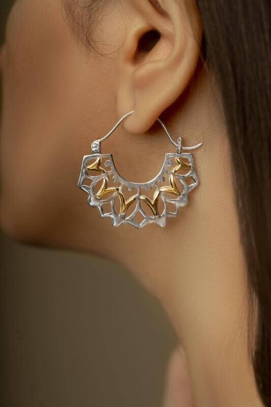 Audrey Hoop Earrings