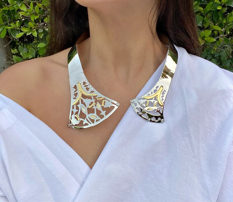 Silver Judgenstil Necklace