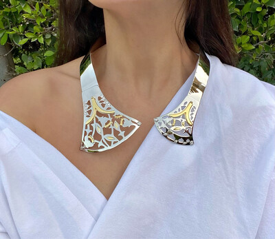 Silver Judgenstil Necklace