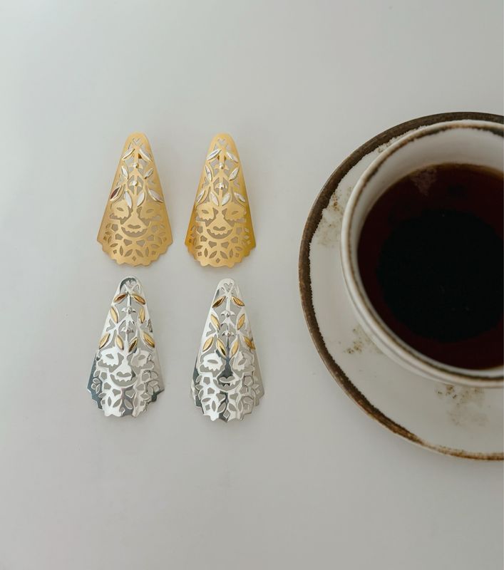 Gold Judgenstil Earrings