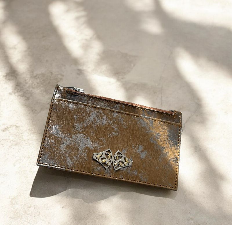 Bold nude Judgenstil Cardholder