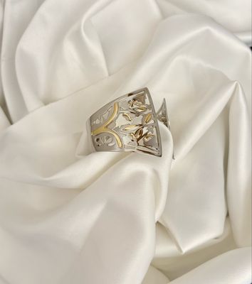 Silver Judgenstil Bangle