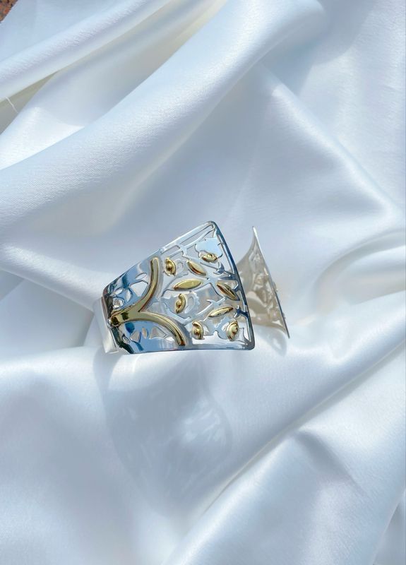 Silver Judgenstil Bangle