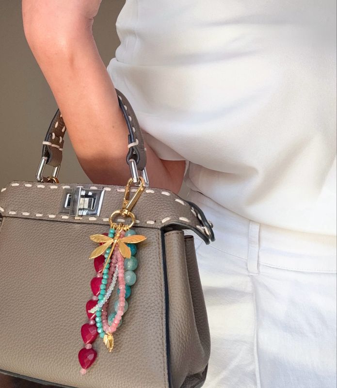 Bee mine Bag charm