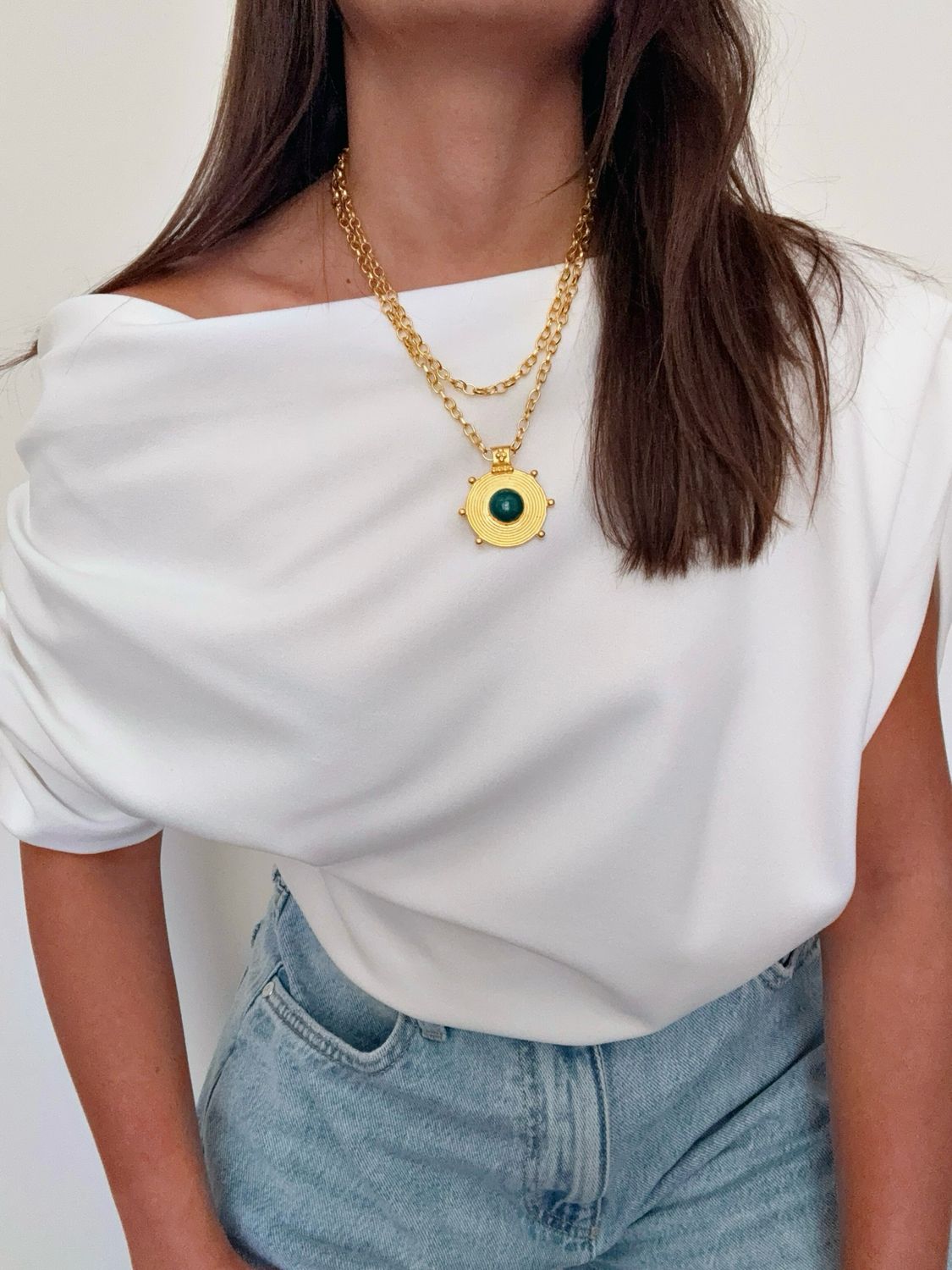 Verdant Eclipse Necklace