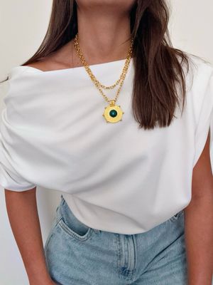 Verdant Eclipse Necklace