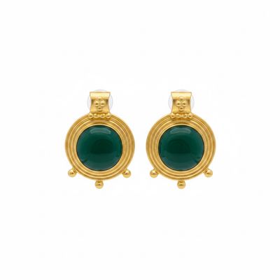Verdant Eclipse Earrings