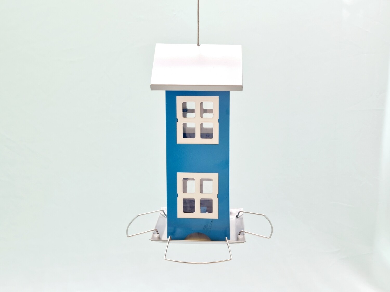 Large house seed feeder- blue
