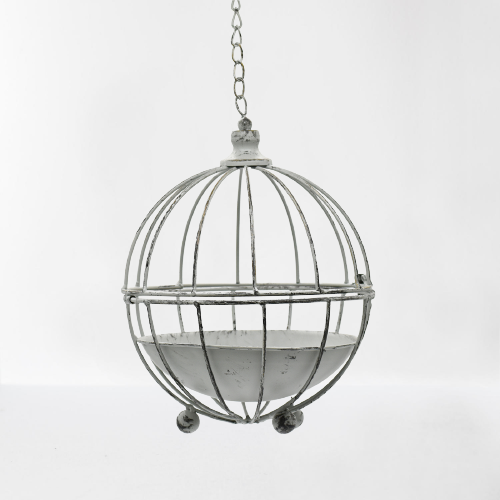 Dome bird cage, grey, small