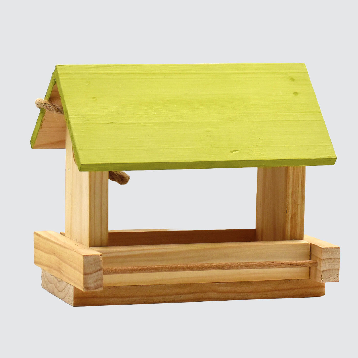 T-birds house feeder, lime green