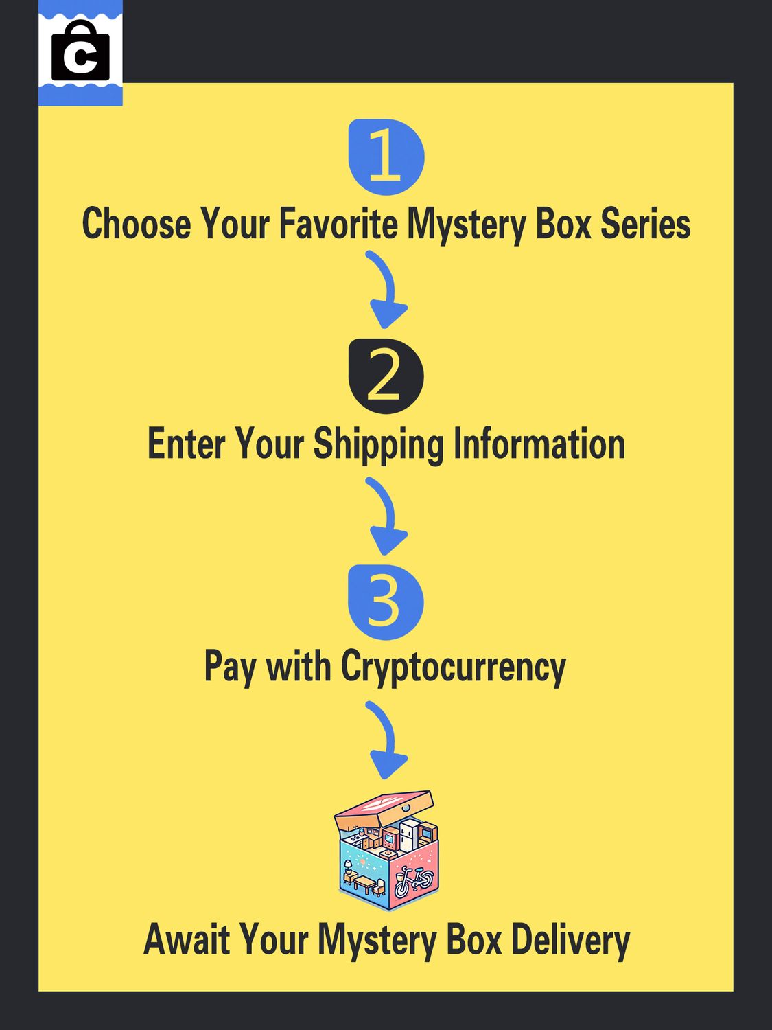 Starting at $99, Pay with Crypto, and Pick Your Surprise Mystery Box!