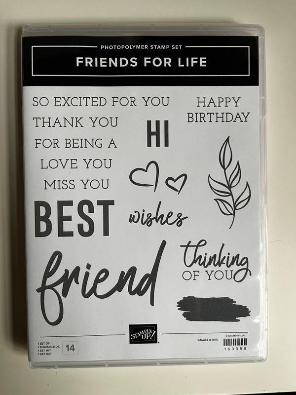 Friends for Life Photopolymer Stamp Set (163359)