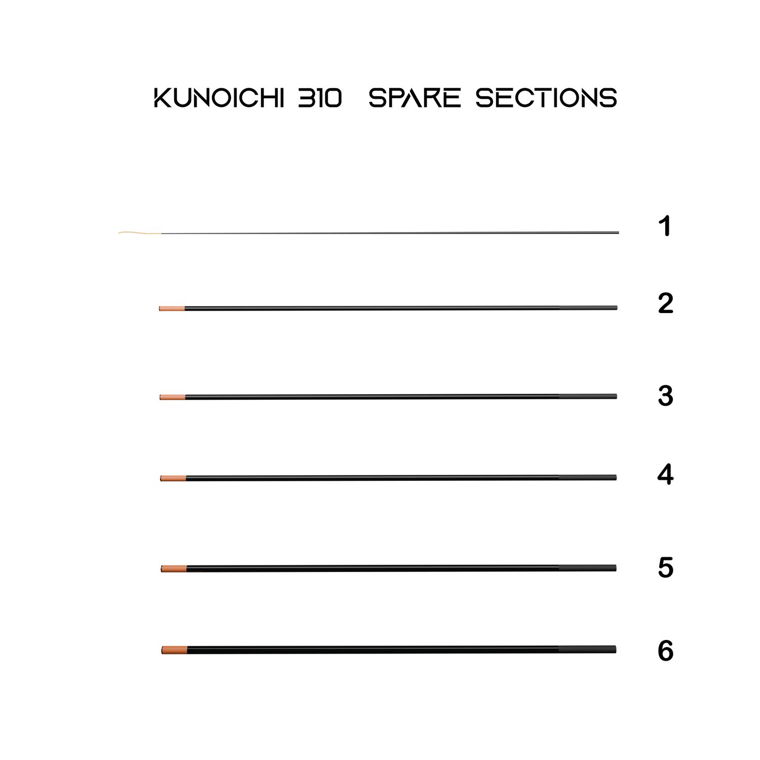 Tanuki Kunoichi 310 Spare Parts